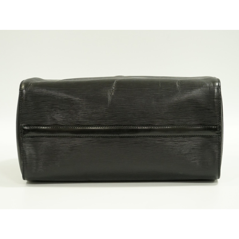 正品路易威登 LOUIS VUITTON LV Speedy 35 Epi 皮革手提包波士頓包黑色 M42992 Speedy Vuitton 包二手-2