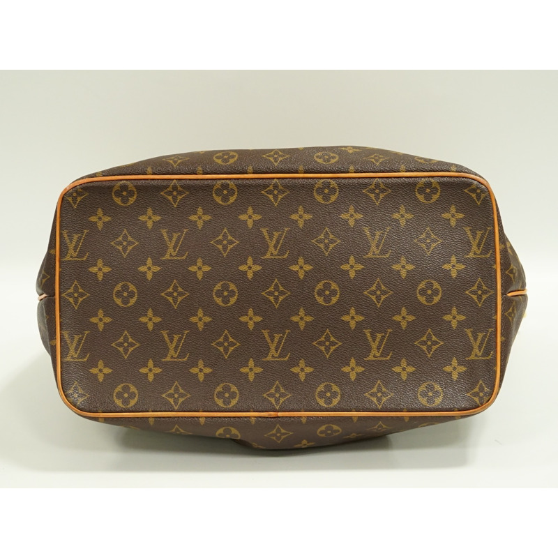 正品路易威登 LOUIS VUITTON LV Palermo GM Monogram 2WAY 單肩包手提包棕色 M40146 Palermo Vuitton 二手-2