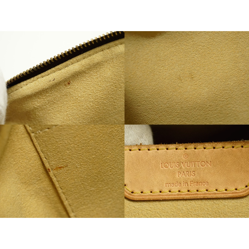 正品路易威登路易威登 LV Retiro PM 交織字母手提包迷你波士頓包棕色 M40325 Retiro Vuitton 包二手-8