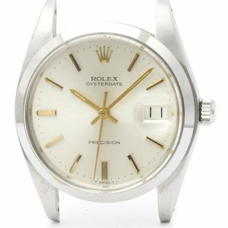 【日本直送】復古 ROLEX Oyster Date Precision 6694 鋼製男士手錶僅表頭 BF557396-0