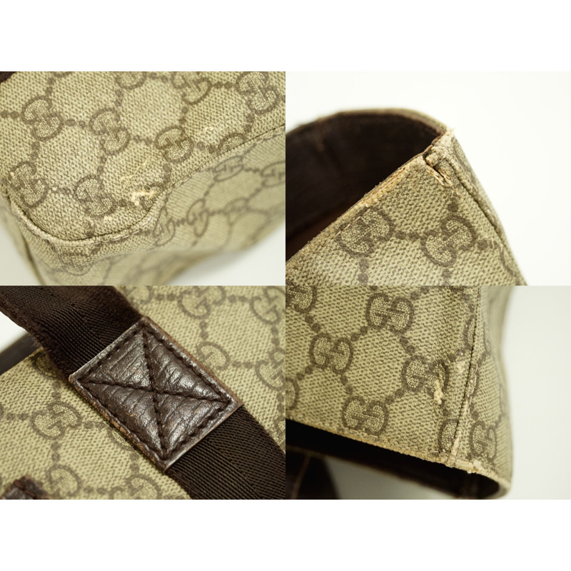 正品 Gucci GUCCI GG Supreme 手提包手提包米色 141976 包二手-3