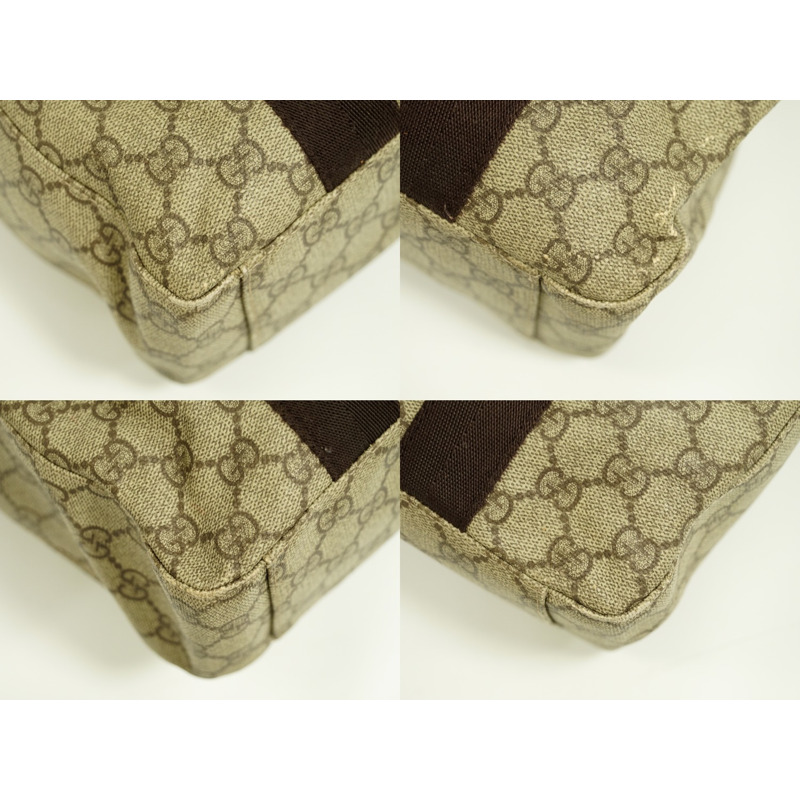 正品 Gucci GUCCI GG Supreme 手提包手提包米色 141976 包二手-6