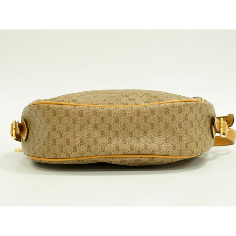 正品 Gucci GUCCI 微型 GG 單肩包 pochette PVC 米色包二手-2