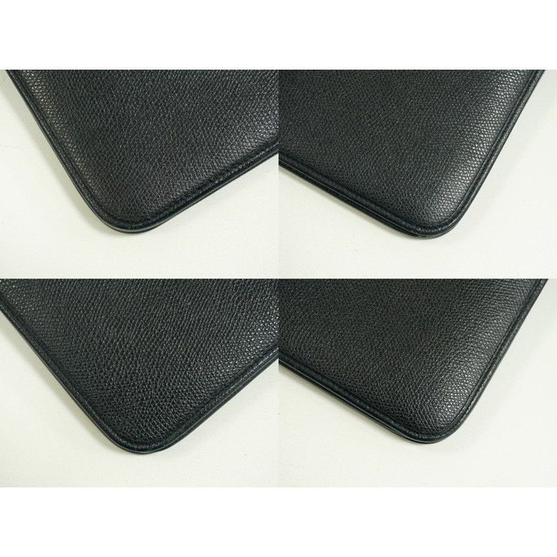 正品 Christian Dior Christian Dior 真皮鏈條單肩包海軍藍包二手-6