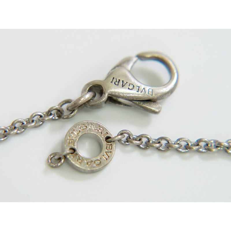 正品 Bvlgari BVLGARI B 零一 B-ZERO1 925 陶瓷項鍊吊墜銀銀黑色配飾珠寶二手-6