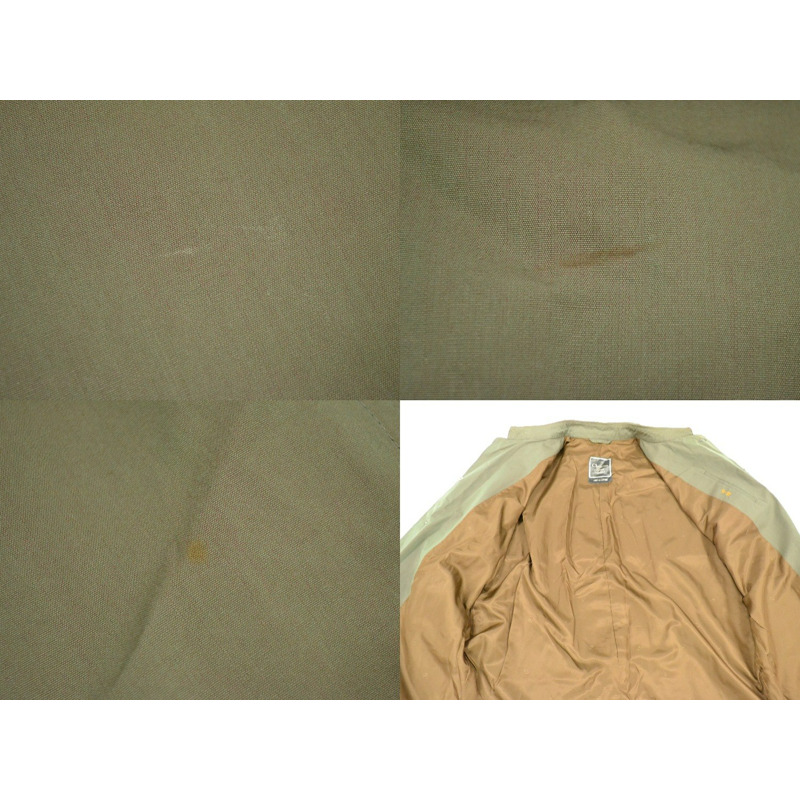 正品 Christian Dior Christian Dior 風衣長大衣外衣 M 棉銅氨滌綸卡其色男士服裝二手-7