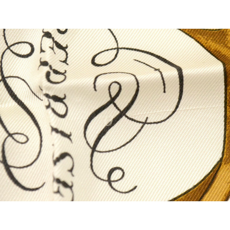 正品愛馬仕 HERMES 圍巾 Carre Carre 90 REPRISE 騎行風景圍巾披肩頭巾絲綢白色紅色服裝配件使用-2