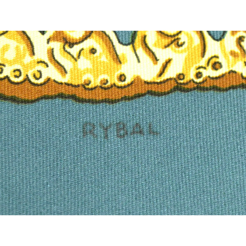 正品愛馬仕 HERMES 圍巾 Carre Carre 90 LES CAVALIERS D'OR 金色騎士圍巾披肩頭巾絲綢綠色服裝配件使用-5