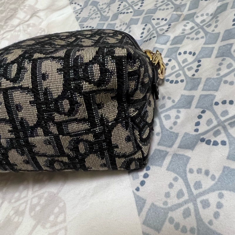 Dior 老花化妝包改造斜背包-4