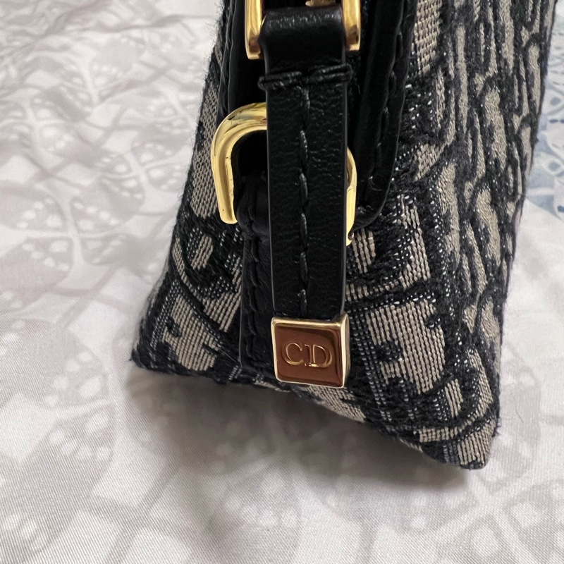Dior 老花化妝包改造斜背包-5