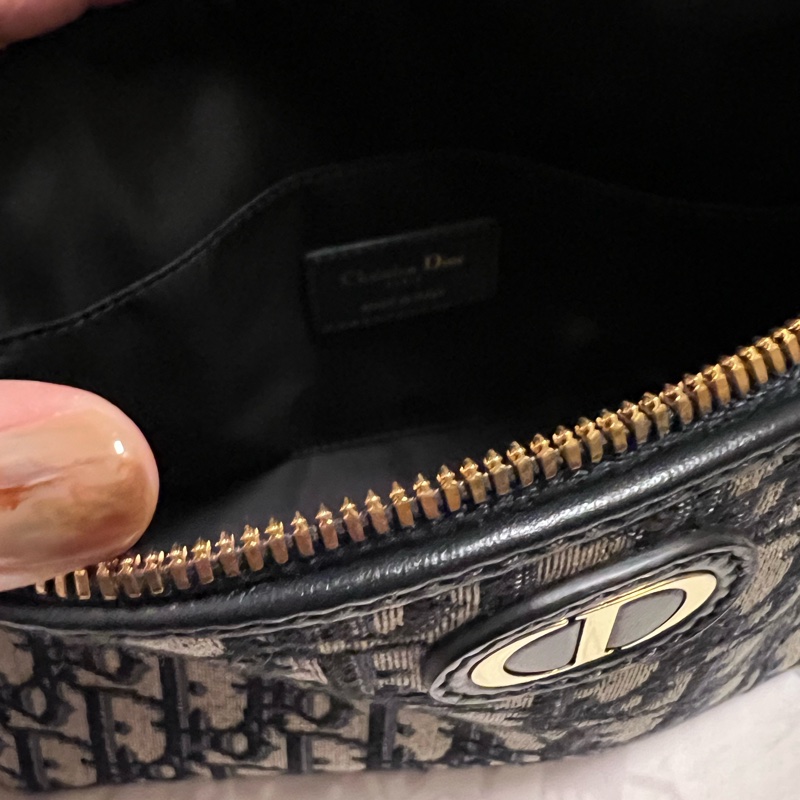 Dior 老花化妝包改造斜背包-6