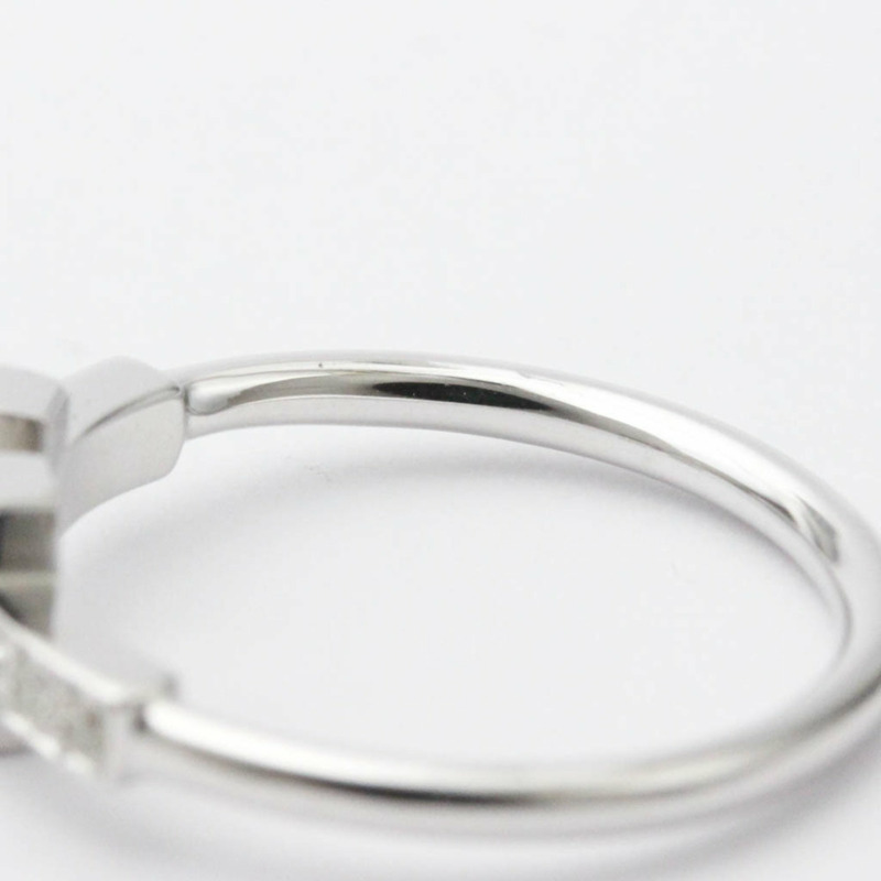 【日本直送】Tiffany T 線戒指白金 (18K) 時尚鑽石戒指銀-6