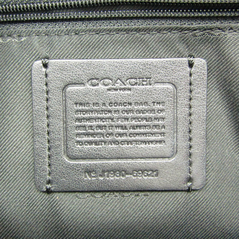 【日本直送】Coach Lane 69621 女士皮革手提包，單肩包深棕色-8