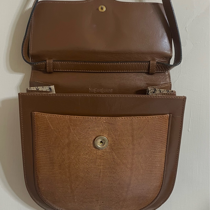 YSL(Yves Saint Laurent)-蜥蜴皮風琴包-2