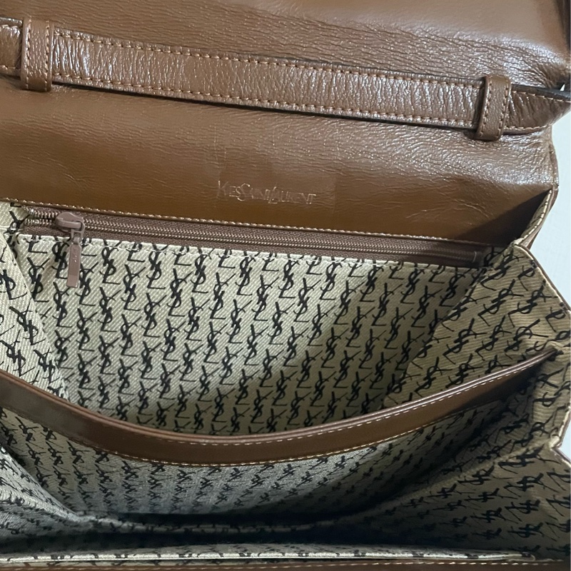 YSL(Yves Saint Laurent)-蜥蜴皮風琴包-3