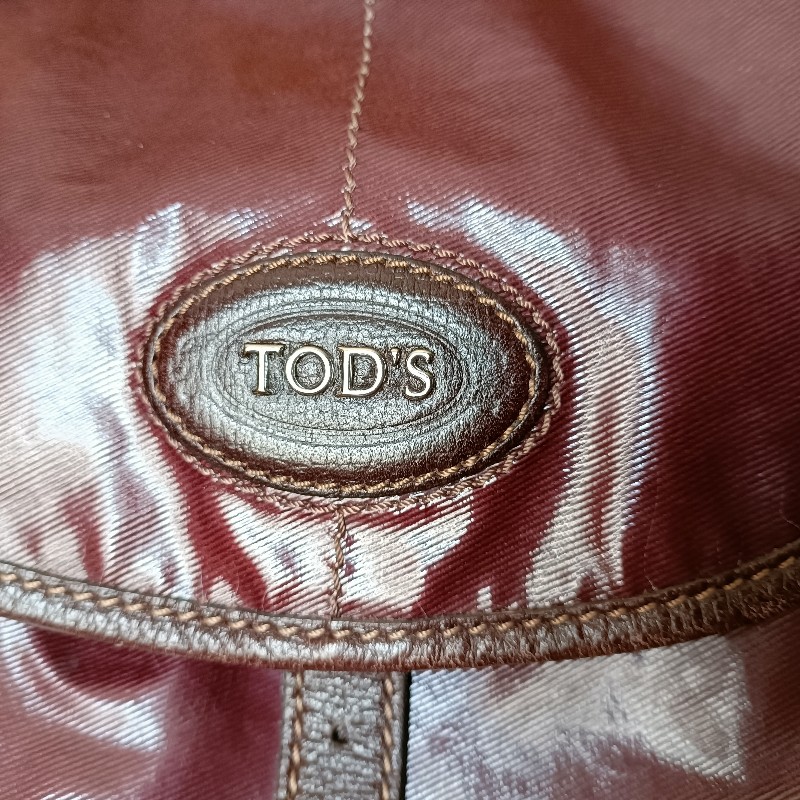 TOD'S  午夜紫手提包-1