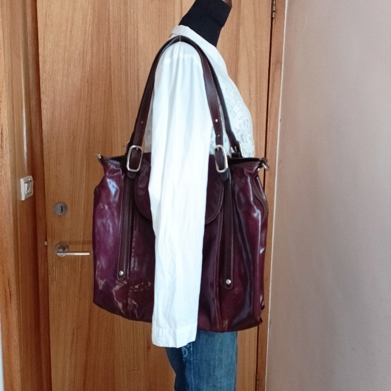 TOD'S  午夜紫手提包-5