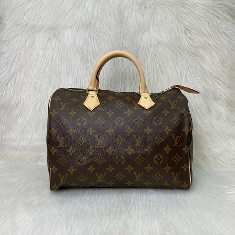 LV M41108 Speedy 30經典老花波士頓包
