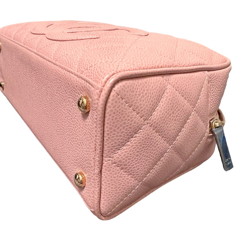 🍒Chanel荔枝皮波士頓包 2F230306-1-6