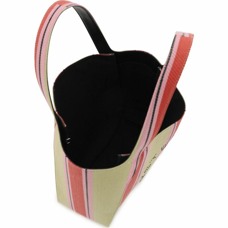 【義大利直送】全新品 “STELLA LOGO”拉菲草手提包-2