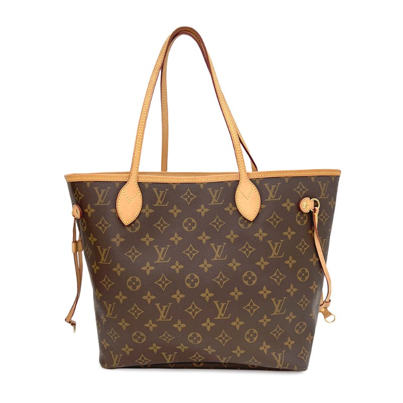 【LV】Neverfull MM 老花手提包 托特包-2