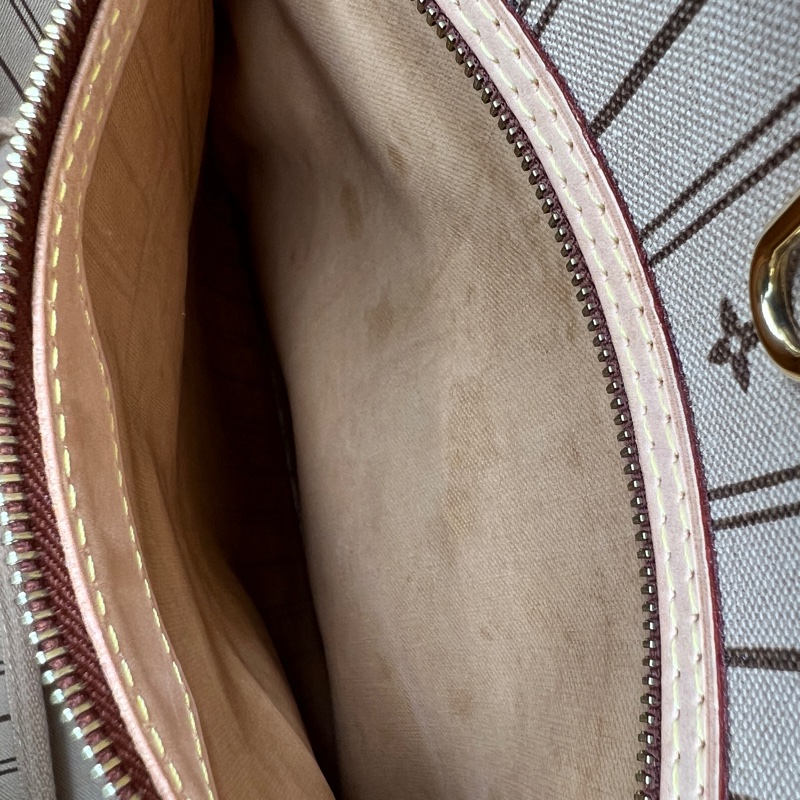 【LV】Neverfull MM 老花手提包 托特包-16