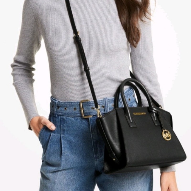 mk   michael kors  耳朵包  皮革  斜背包  手提  拖特-0