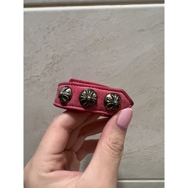 chrome hearts克羅心 皮手環-2
