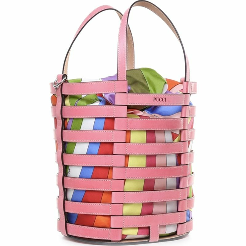 【義大利直送】全新品 粉色多色包-1