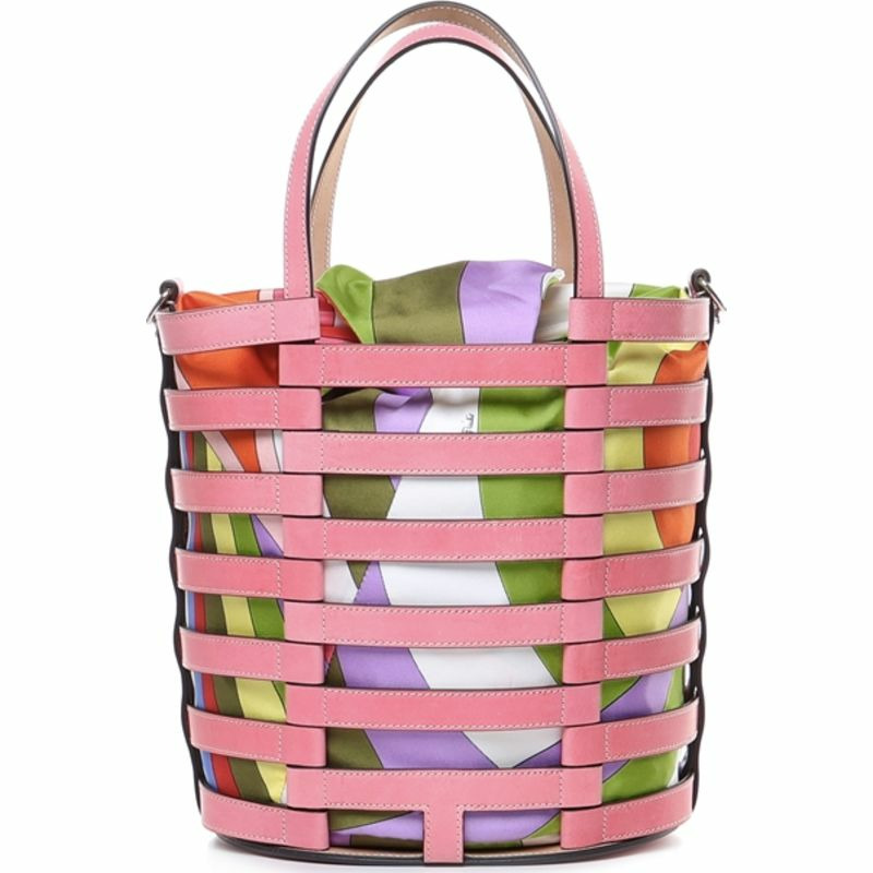 【義大利直送】全新品 粉色多色包-5