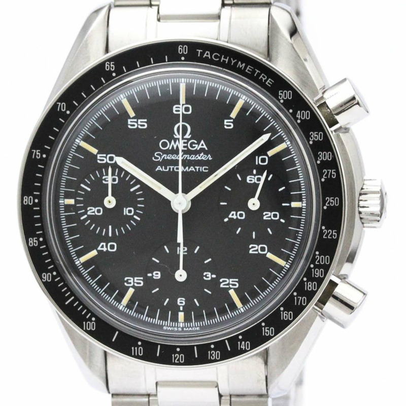 【日本直送】拋光歐米茄超霸自動精鋼男士腕錶 3510.50 BF557766-0