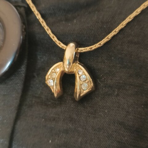 dior vintage 水鑽項鍊