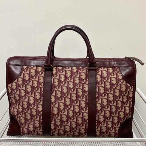 DIOR vintage 經典老花手提包 30cm