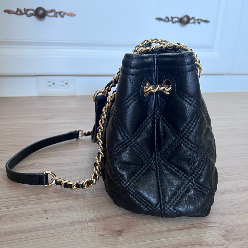 Tory Burch 菱格紋羊皮托特包-2