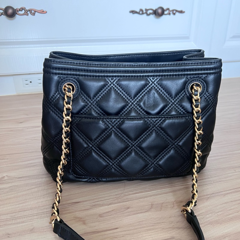 Tory Burch 菱格紋羊皮托特包-3