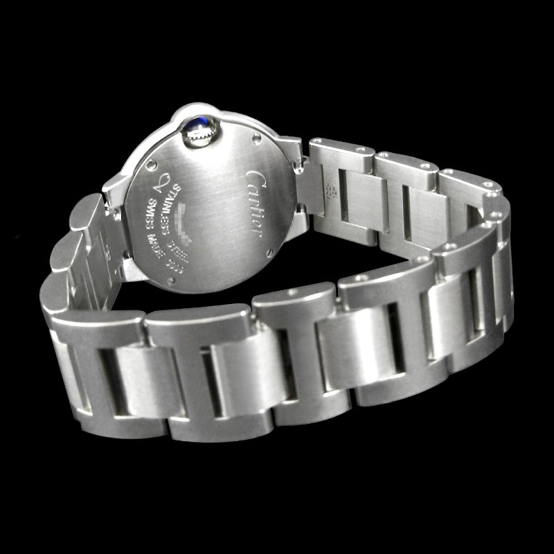 金鐸精品~W842 CARTIER 卡地亞 BALLON BLEU 28mm 小型款藍氣球 石英女用腕錶 近全新品-2