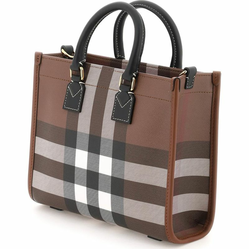 【義大利直送】全新品 格紋格紋“FREYA”手提包-0