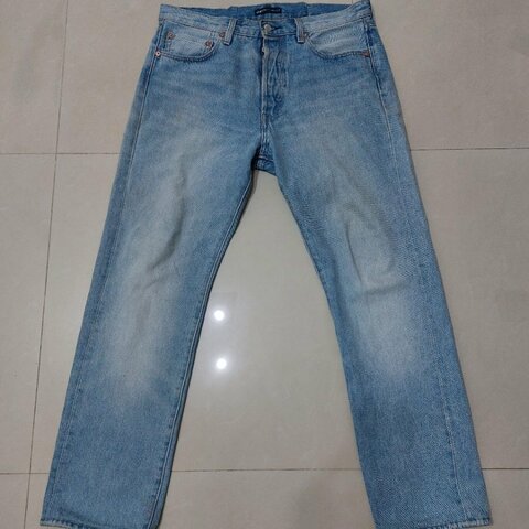 Levi's Made & Crafted LMC 501 大E 藍耳布邊 前衛工藝 水洗 貓鬚 丹寧 牛仔褲