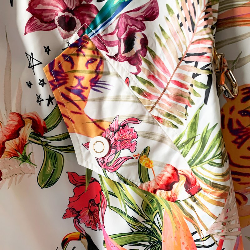 全新 JETEZO 獨特設計花樣長版外套 後腰身設計 可拆式連身帽 輕量透薄舒適 風衣 設計師品牌【壽司羊羊】精品-3