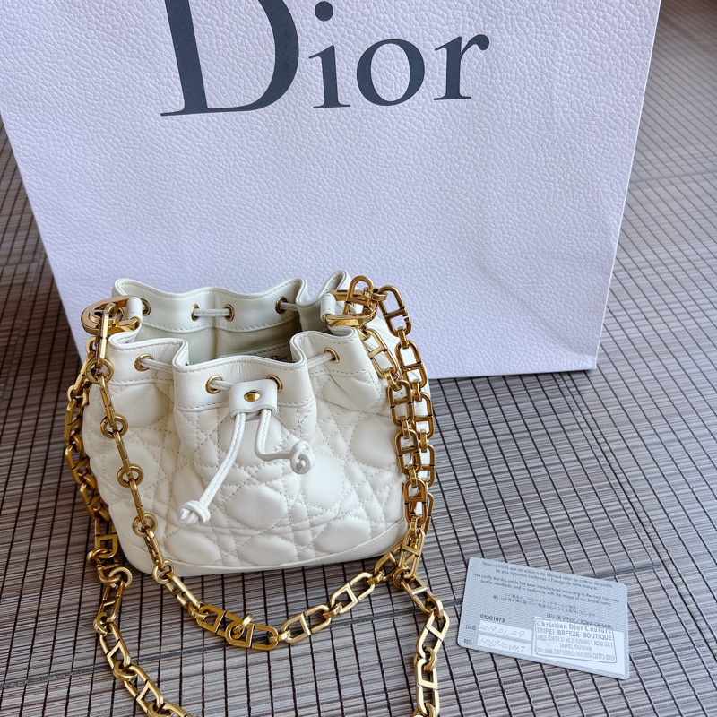 「Christian DIOR」 迷你 水桶包-0