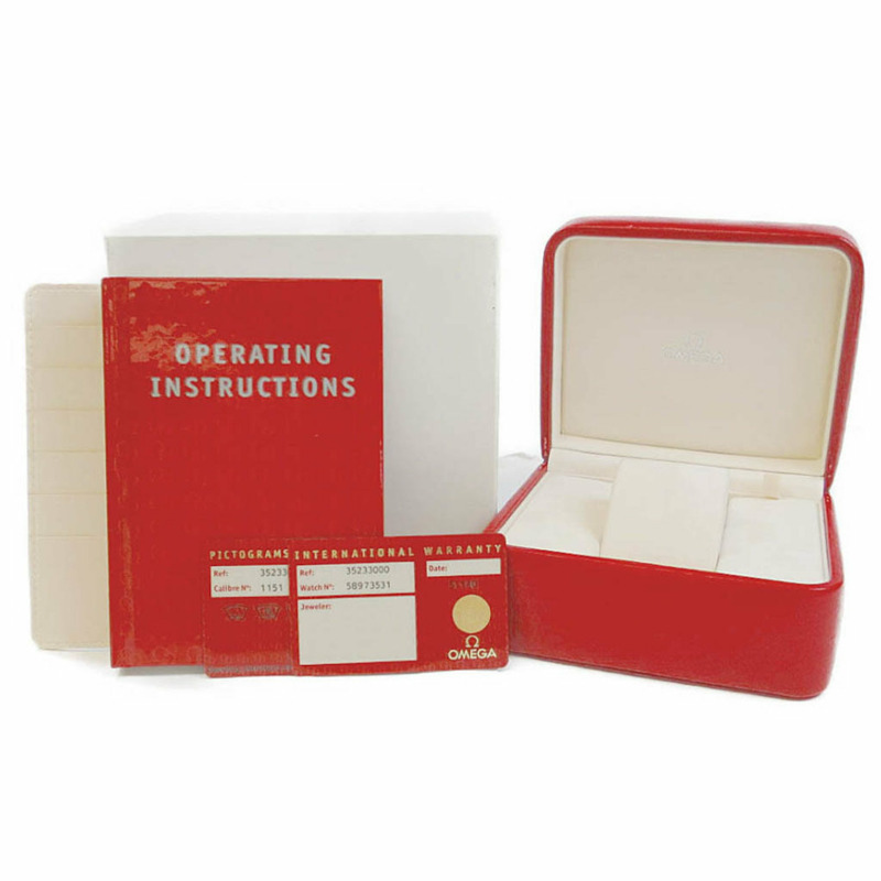 【日本直送】拋光歐米茄超霸三重日期精鋼自動腕錶 3523.30 BF557761-5