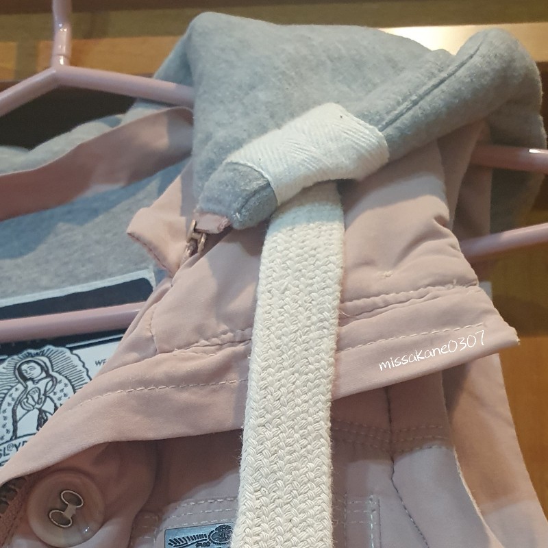 【已保留】 SLY 品牌▪︎寶寶粉▪︎連帽厚舖棉背心-1