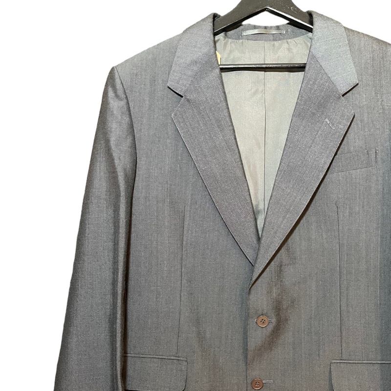 顛復古⚡️灰色系羊毛混紡寬領西裝外套❤️古著男女皆可F0315002-1