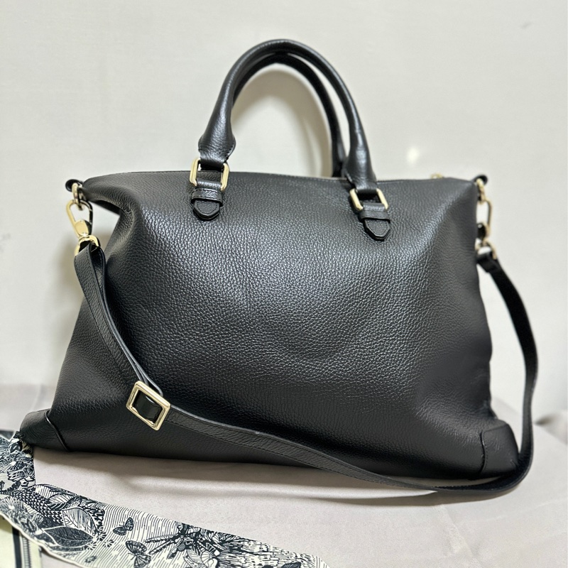 Versace 低調輕奢全皮 手提包/側背包（真皮不用兩萬）-1