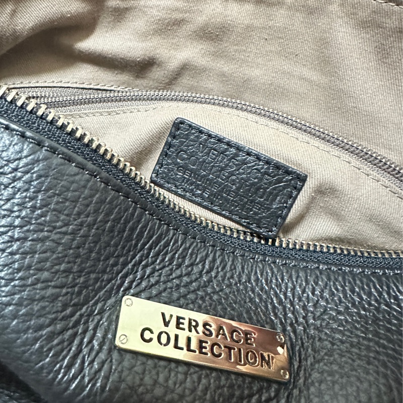Versace 低調輕奢全皮 手提包/側背包（真皮不用兩萬）-2