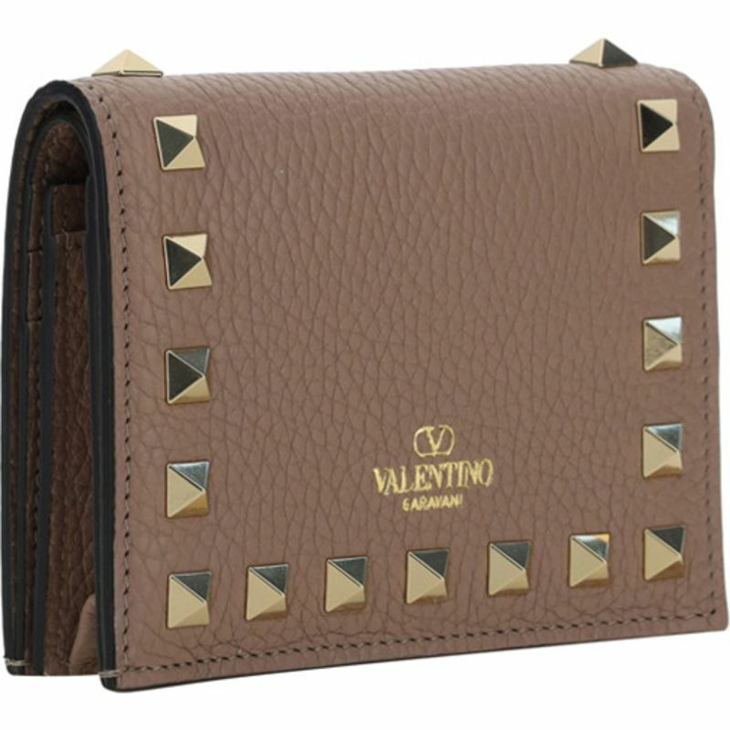 【義大利直送】全新品 Valentino Garavani Rockstud 翻蓋錢包-2