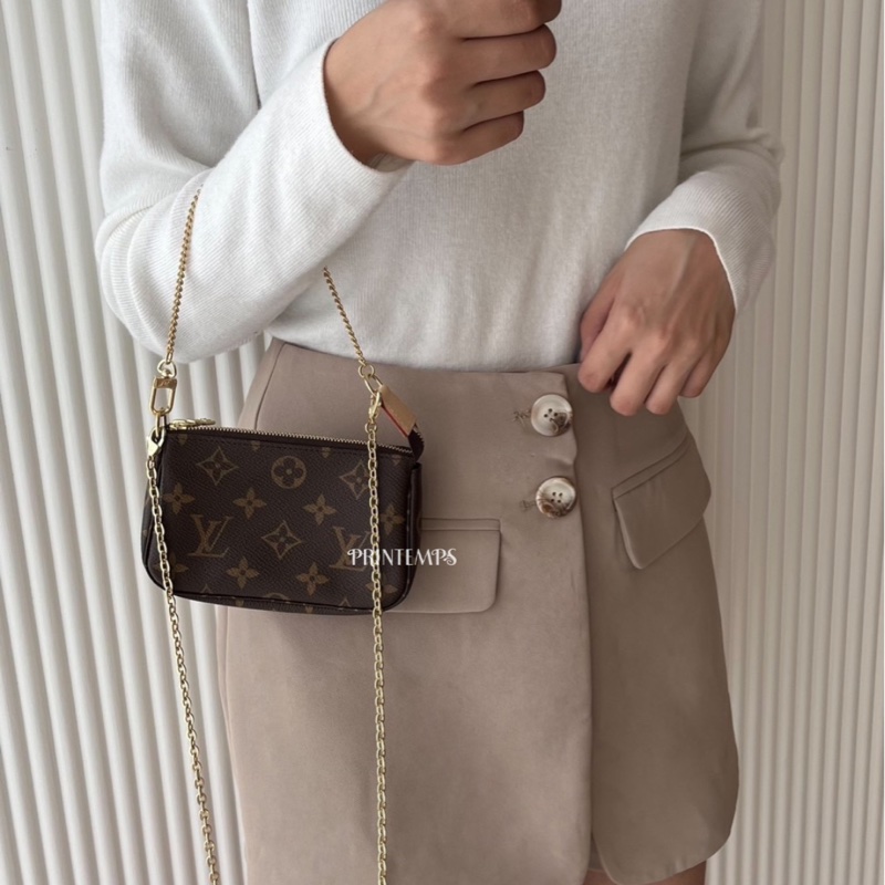 ｜LOUIS VUITTON｜迷你老花小鍊包-1