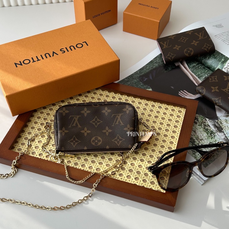 ｜LOUIS VUITTON｜迷你老花小鍊包-5