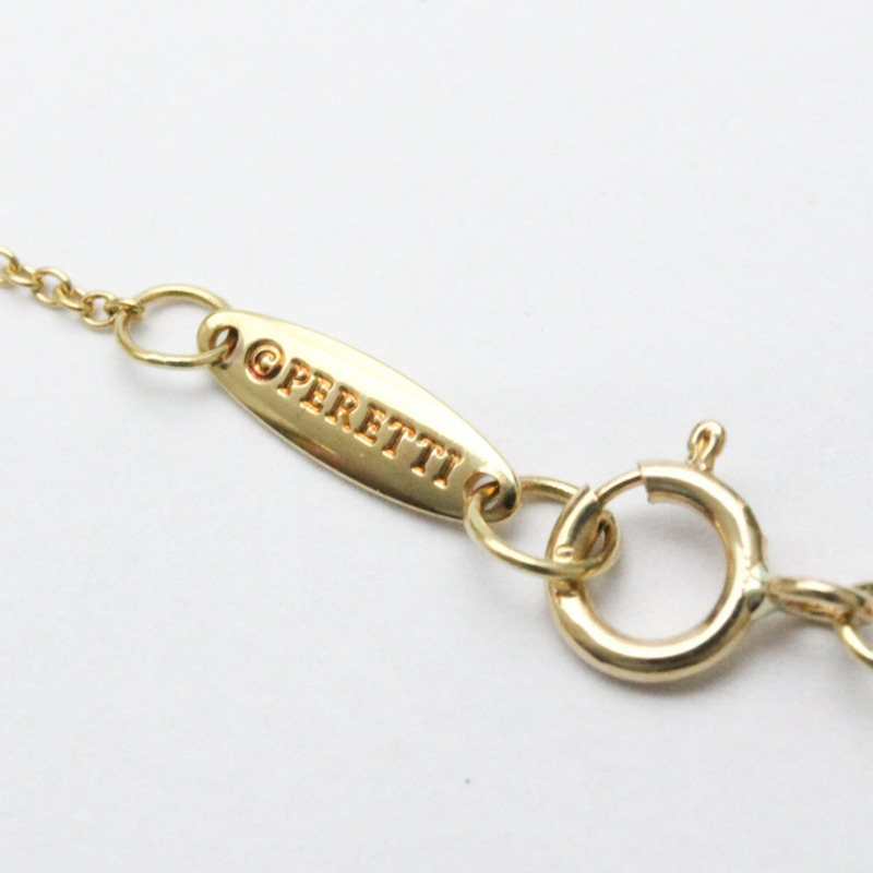 【日本直送】蒂芙尼首字母項鍊 H 黃金（18K）無石男士女士時尚吊墜項鍊（金色）-8