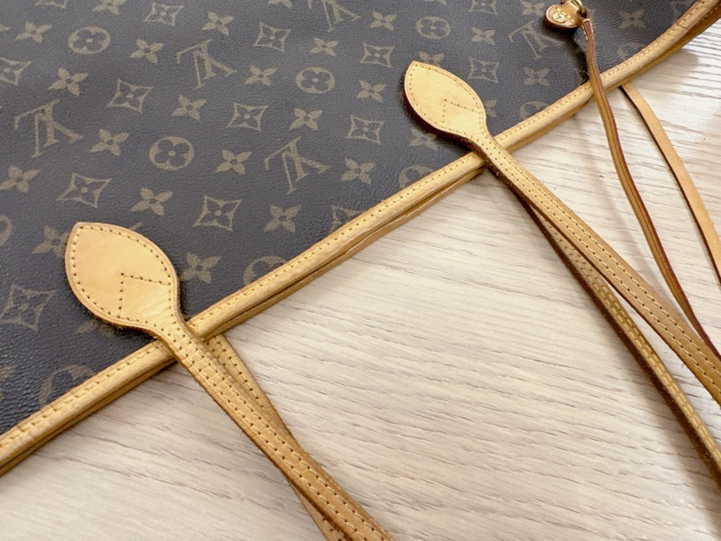 （出售）二手品 Louis Vuitton Neverfull monogram老花大款帆布肩背/手提包-11